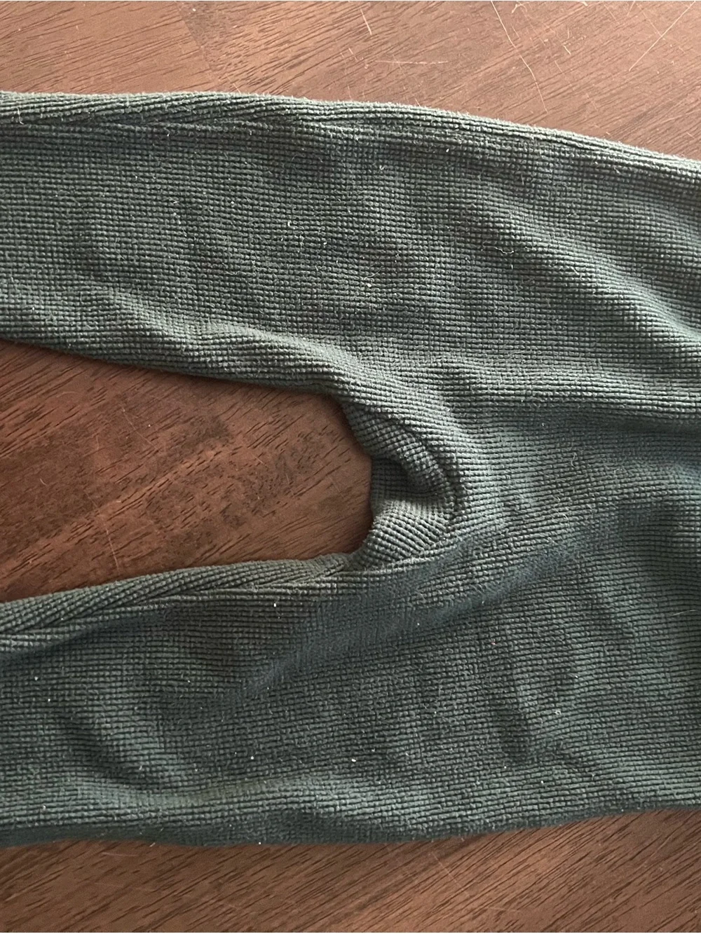 Old Navy Kids Ribbed Mock Neck Sweater and pants in Deep Green